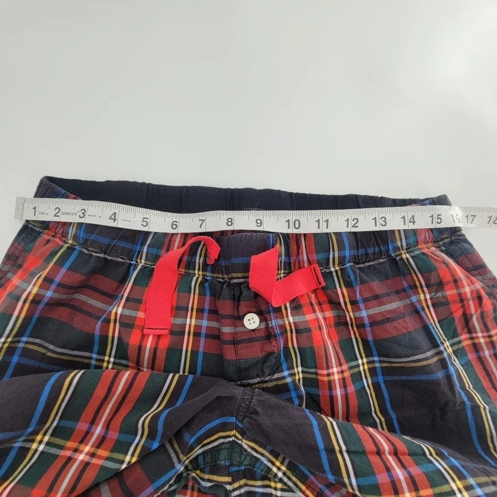 J crew plaid mens Christmas pajamas size  small